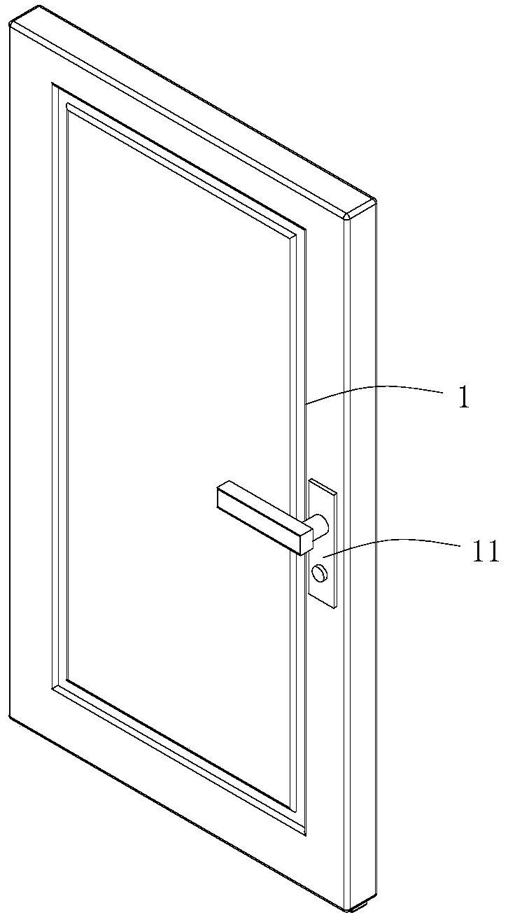 Assembled energy-saving wooden door