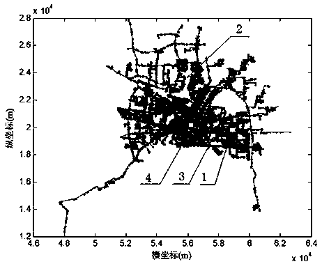 Water supply pipeline gateway valve method based on binary multi-objective particle swarm optimization algorithm