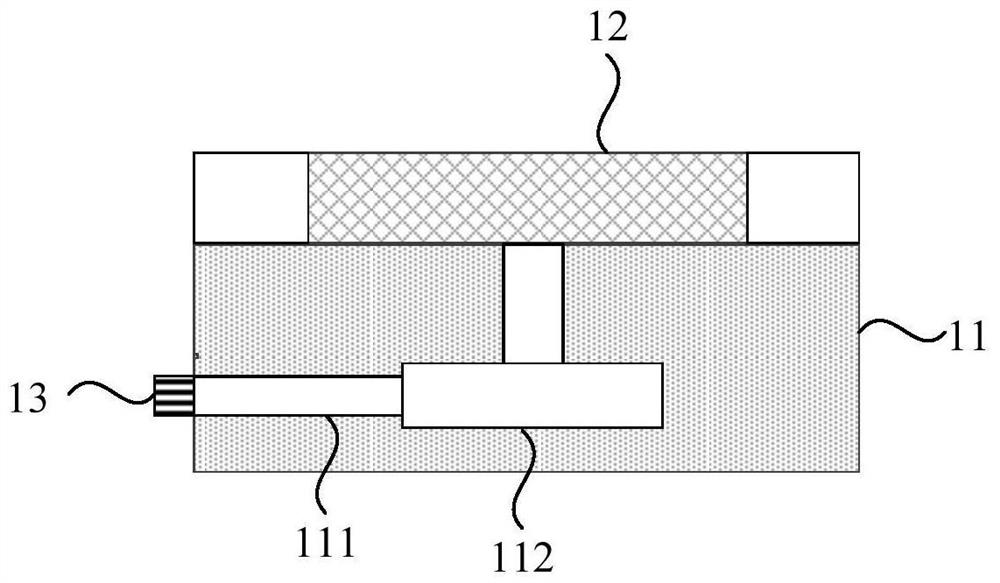 A chip adsorption device and chip bonding system