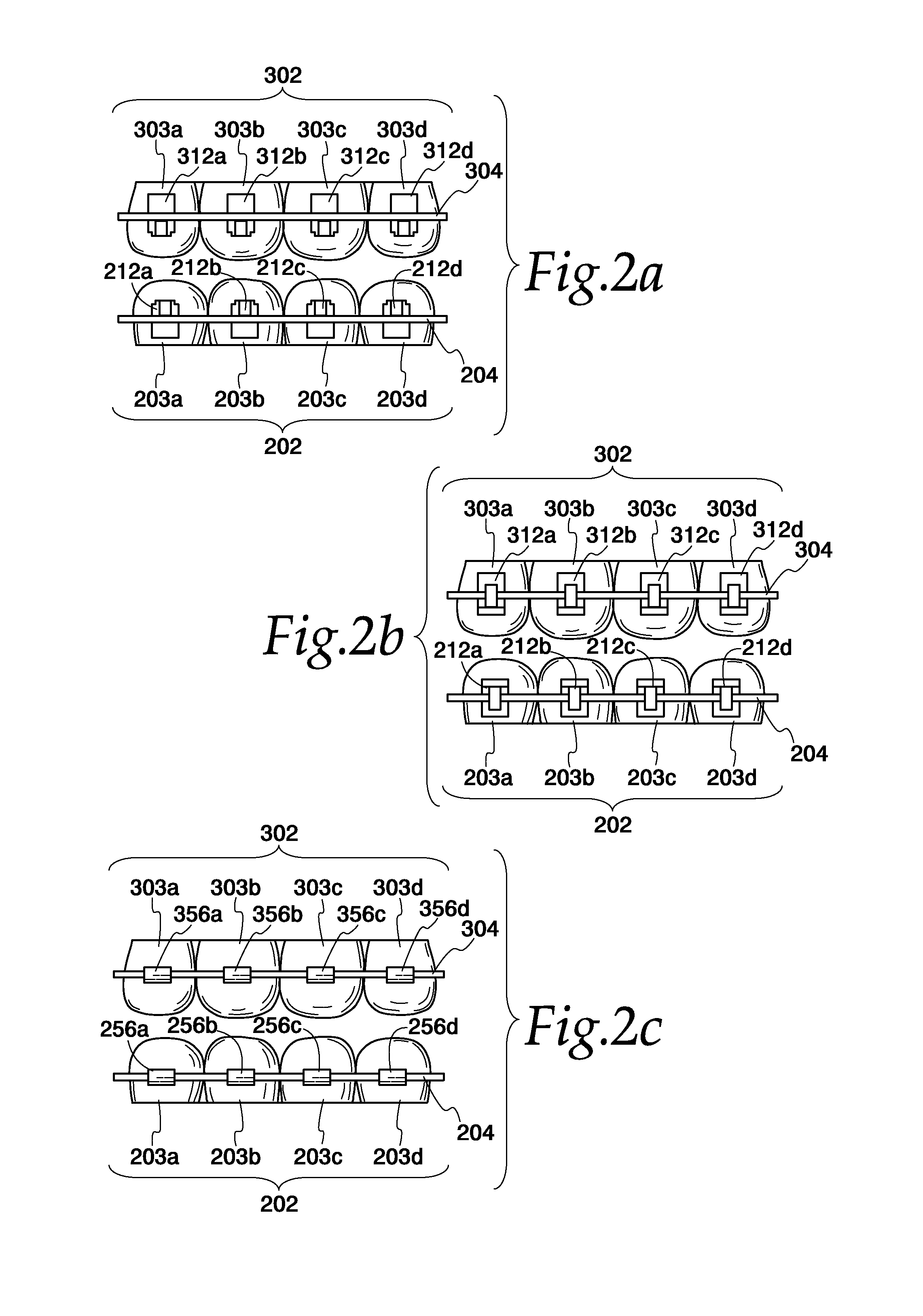 Magnetic orthodontic assembly