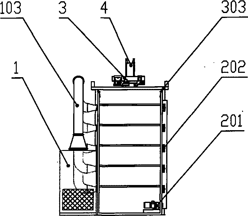 Greenness preservation machine of fresh leaves