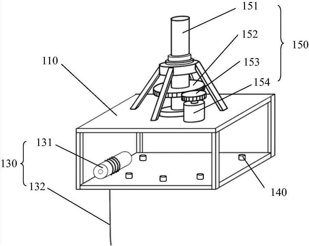 Omnidirectional running device used for visual reality