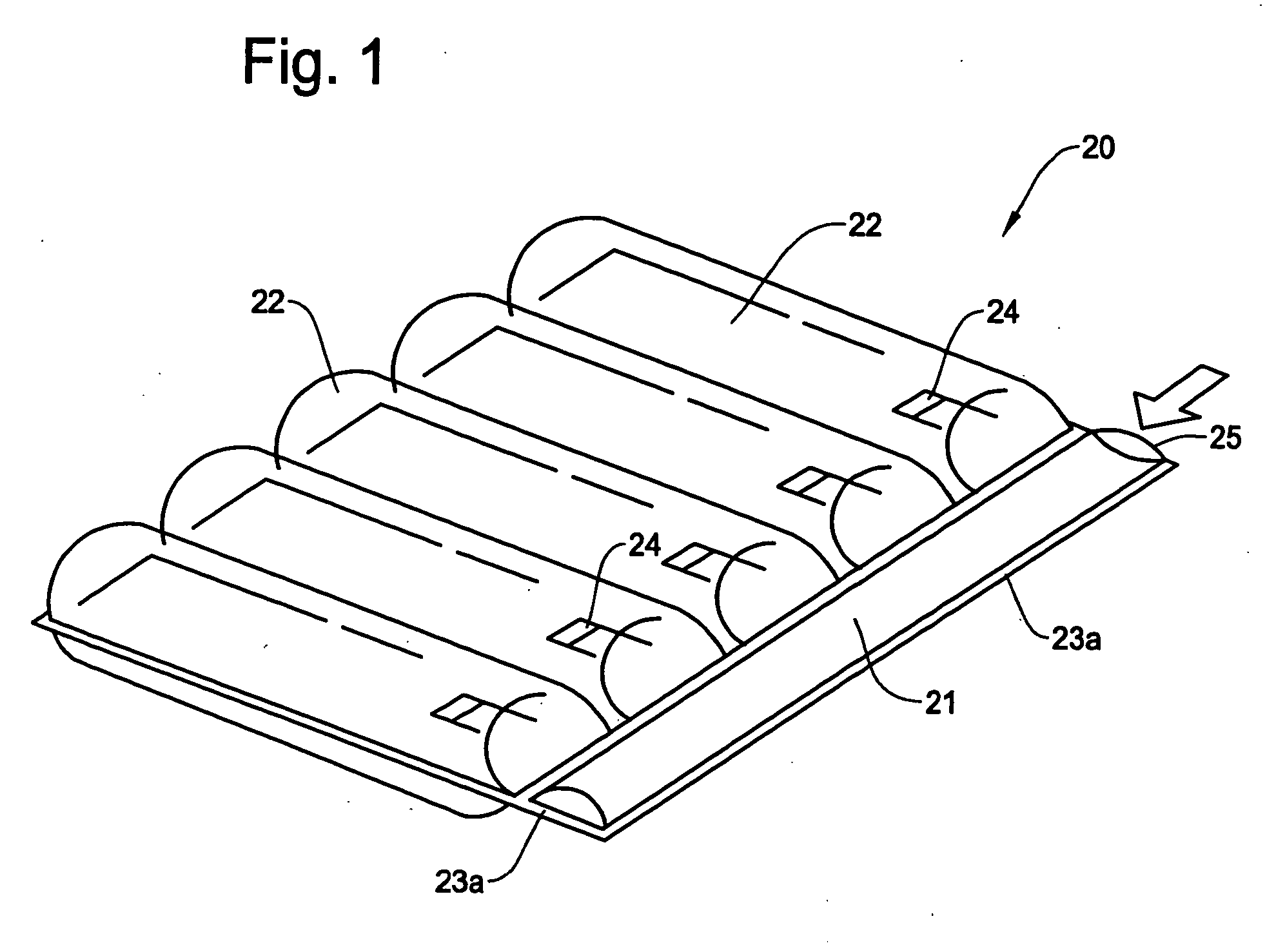 Structure of air-packing device