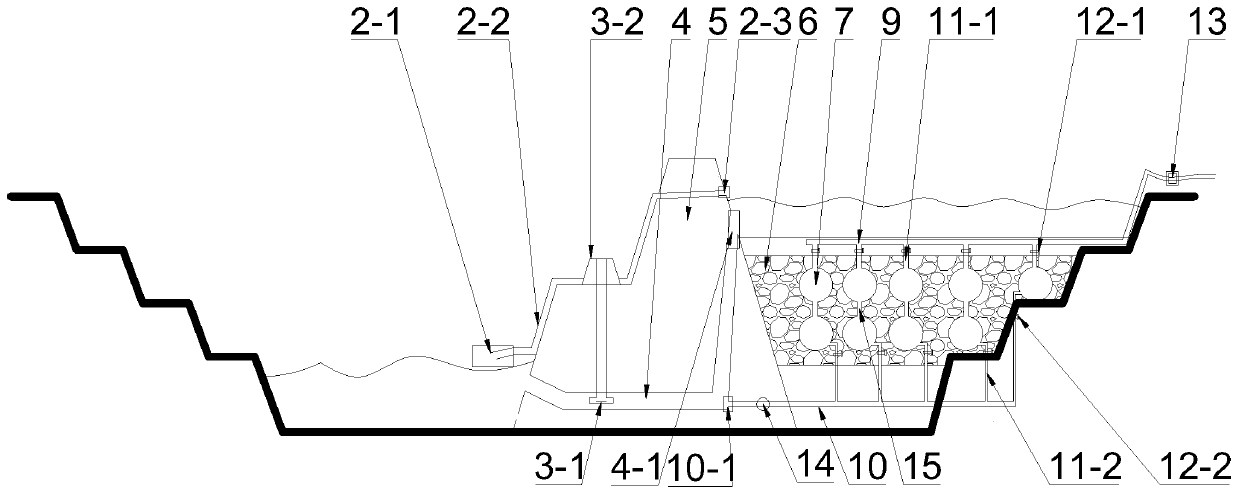 Comprehensive utilization system and utilization method for waste open pit