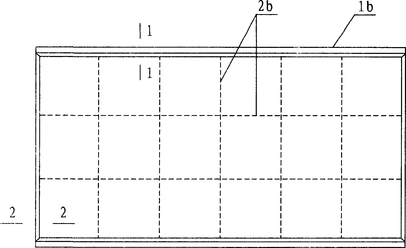 Production method of foamed cement composite slab