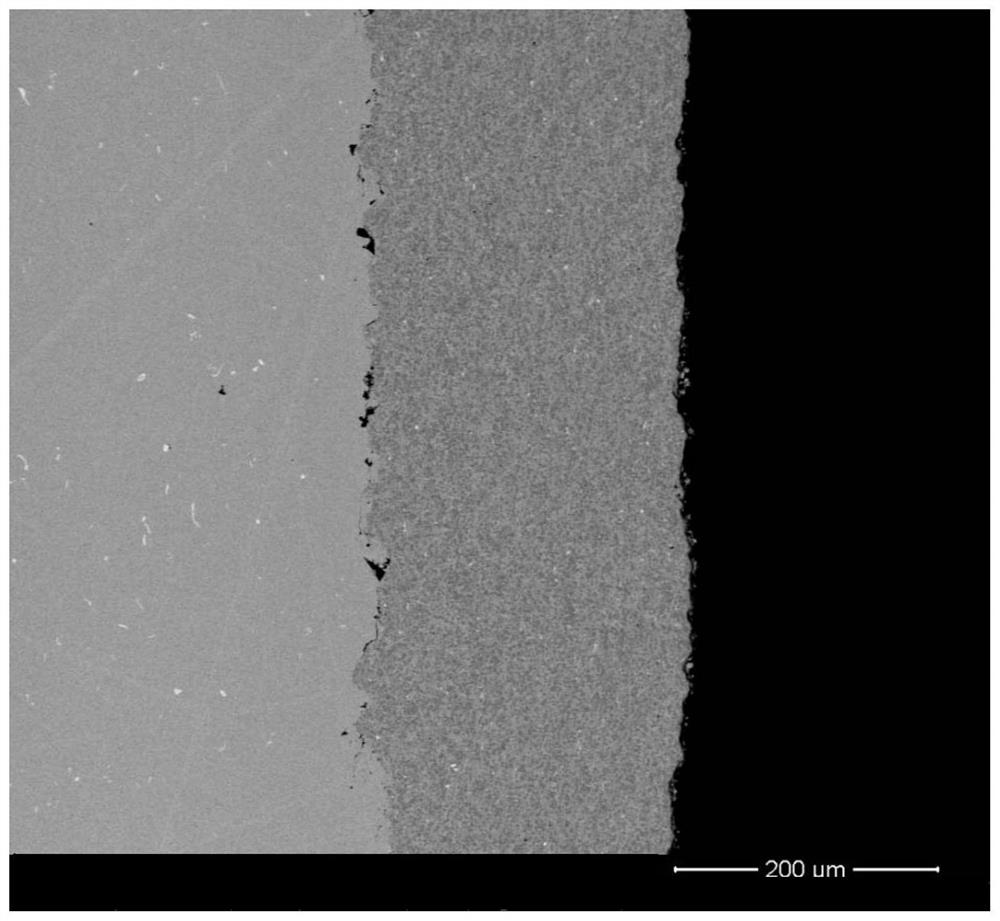 Wear-resistant and corrosion-resistant coating for boiler tube wall and preparation method thereof