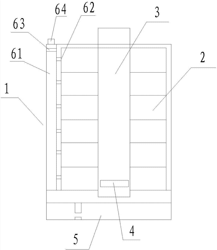 Stereoscopic garage ventilation extinguishing system