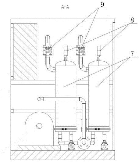 Movable decontamination foam generating device