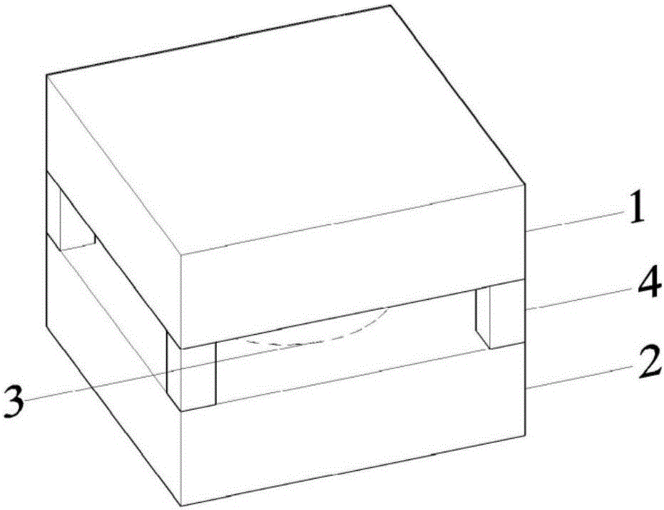 Self-reset vacillation percussion energy-dissipation seismic isolation device