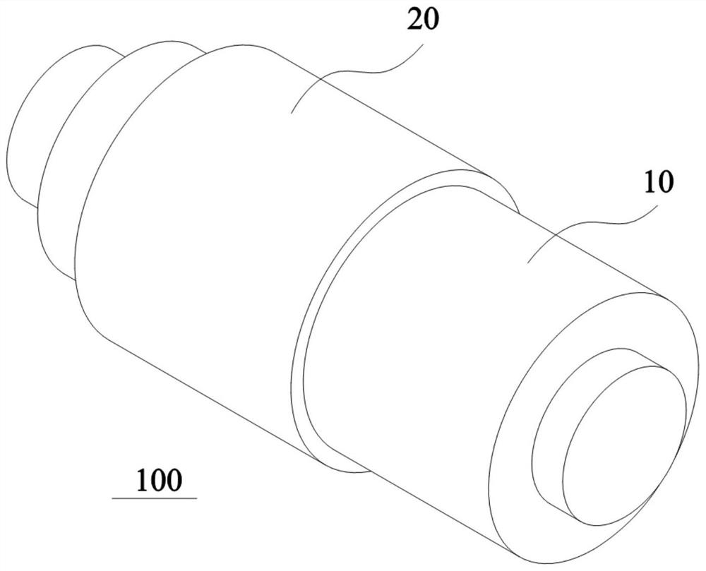 Male plug, female plug and connecting mechanism