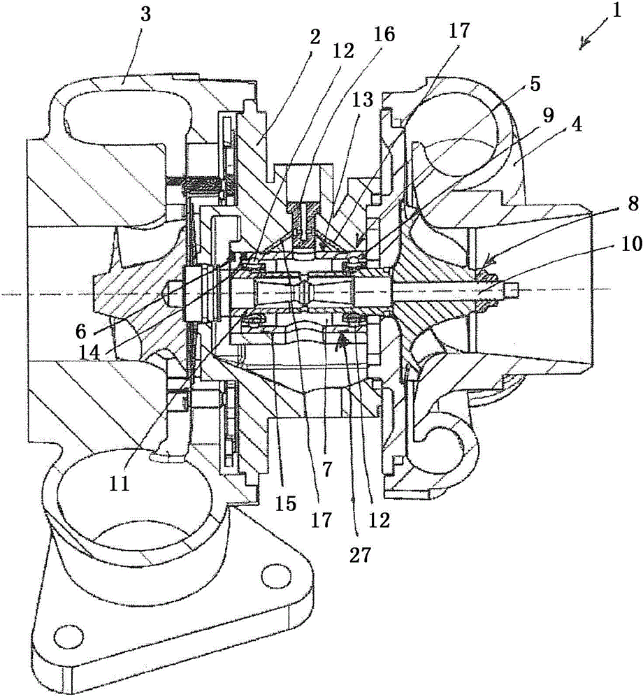 Rolling bearing device having a hydraulic damping device