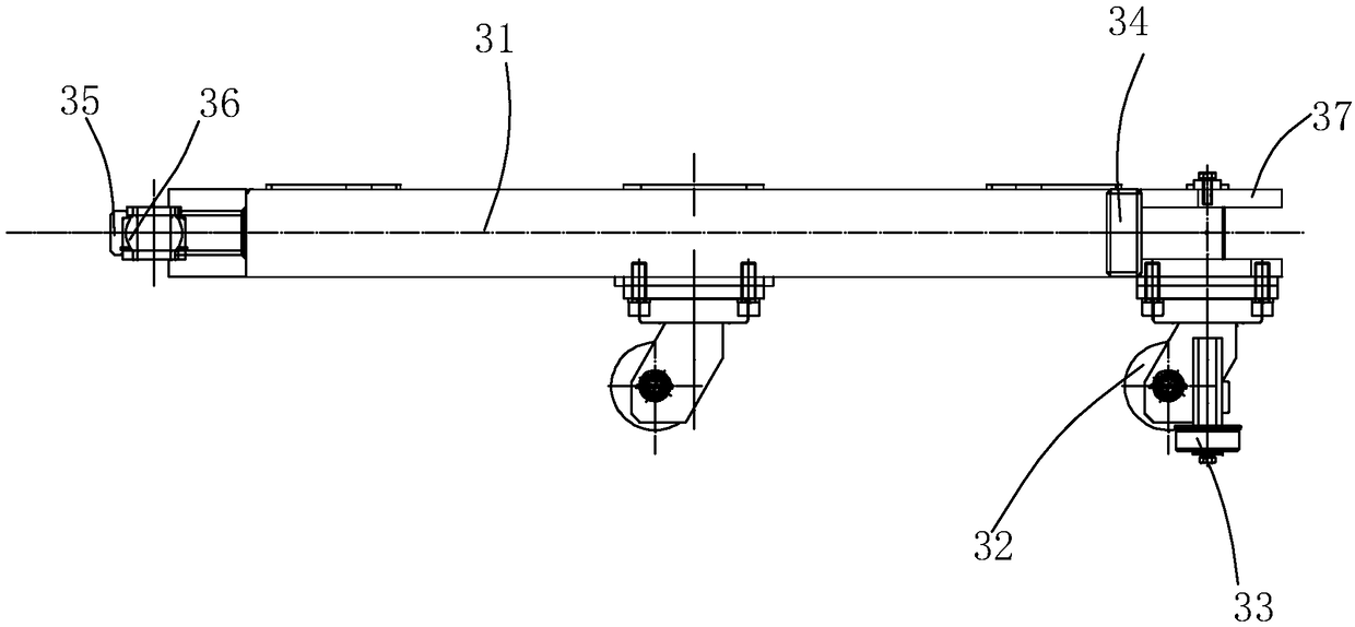 Intelligent ring sand box conveyor line