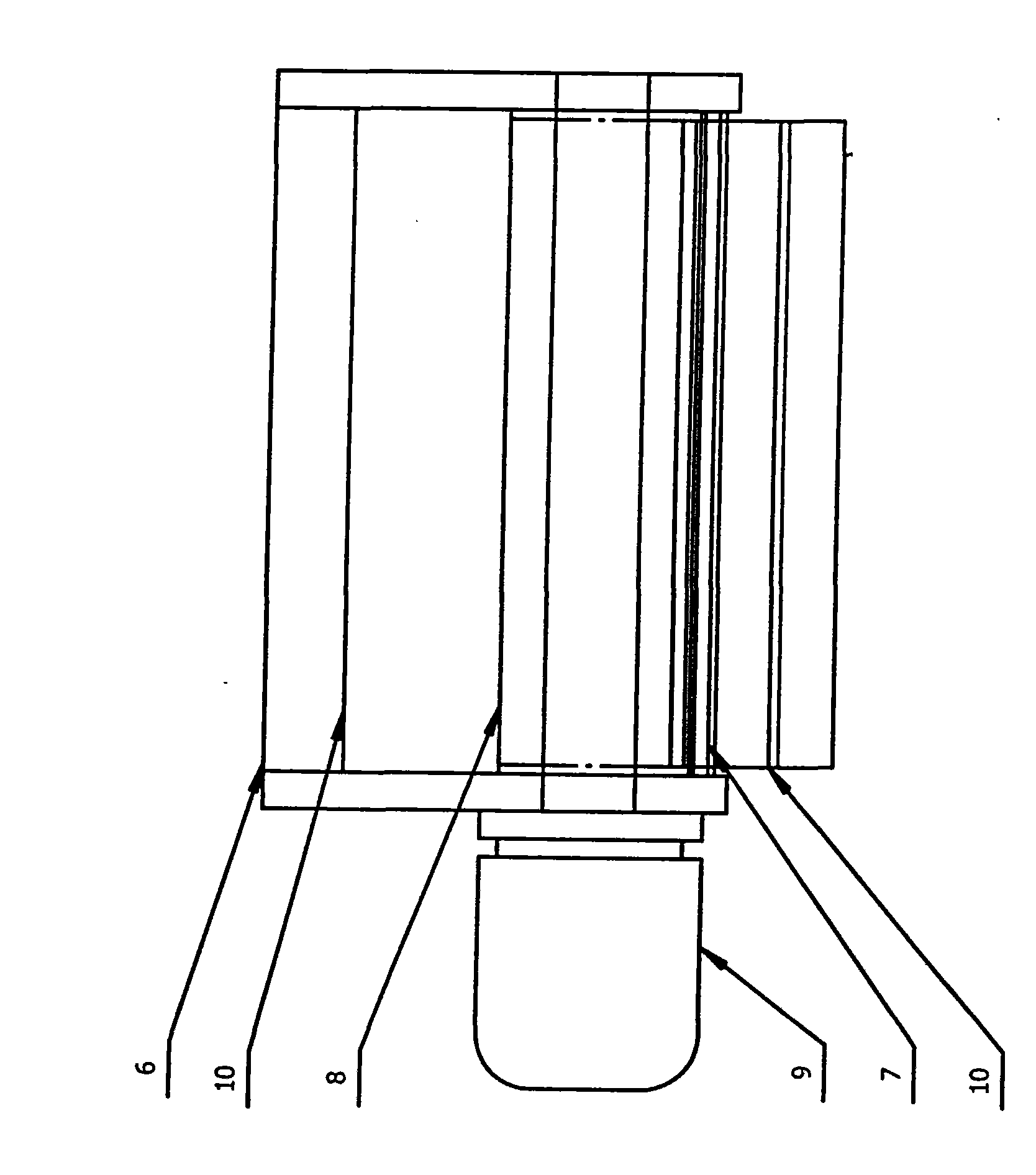 Ceramic powder feeding device and feeding method thereof