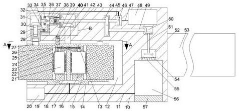 Box inner wall corner grinding device