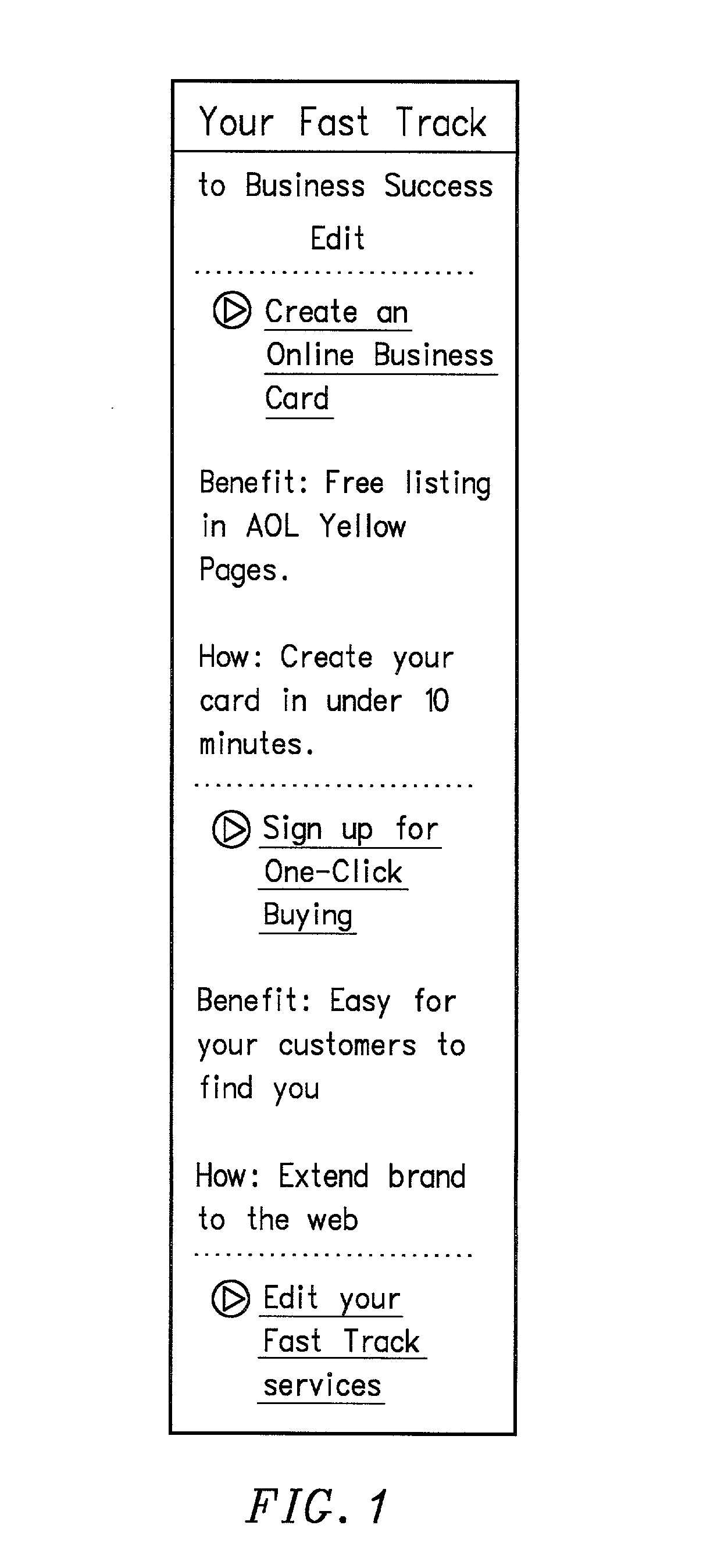 Method and apparatus for multi-vendor powered business portal with intelligent service promotion and user profile gathering