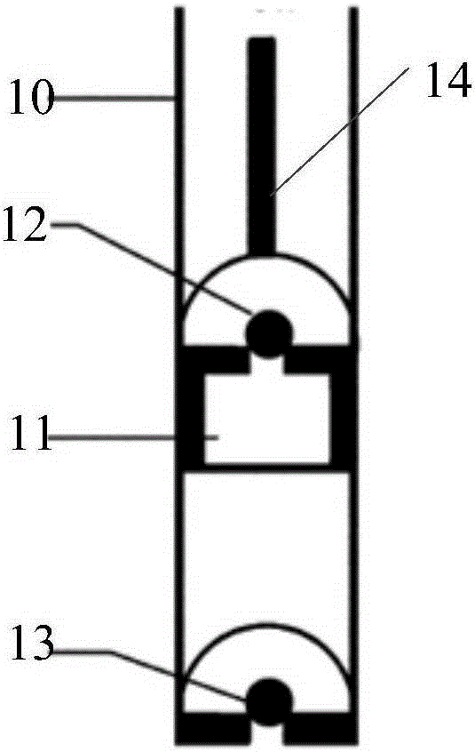 Method for measuring working fluid level of rod-pumped well