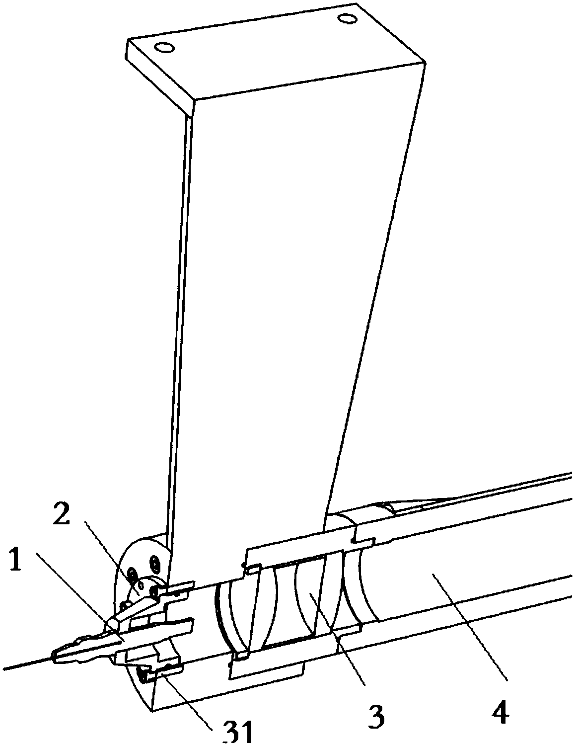 Laser inner hole cladding equipment and gravity powder feeder