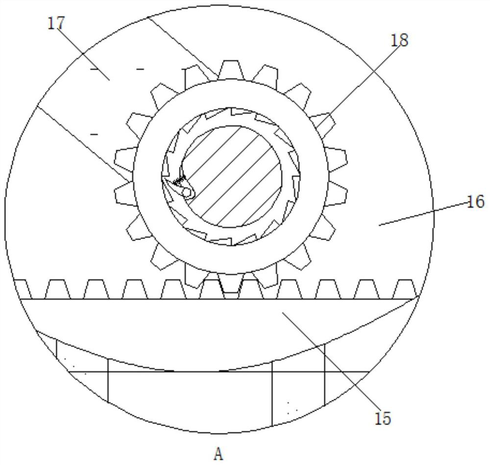 Device facilitating automatic packaging of gas stove