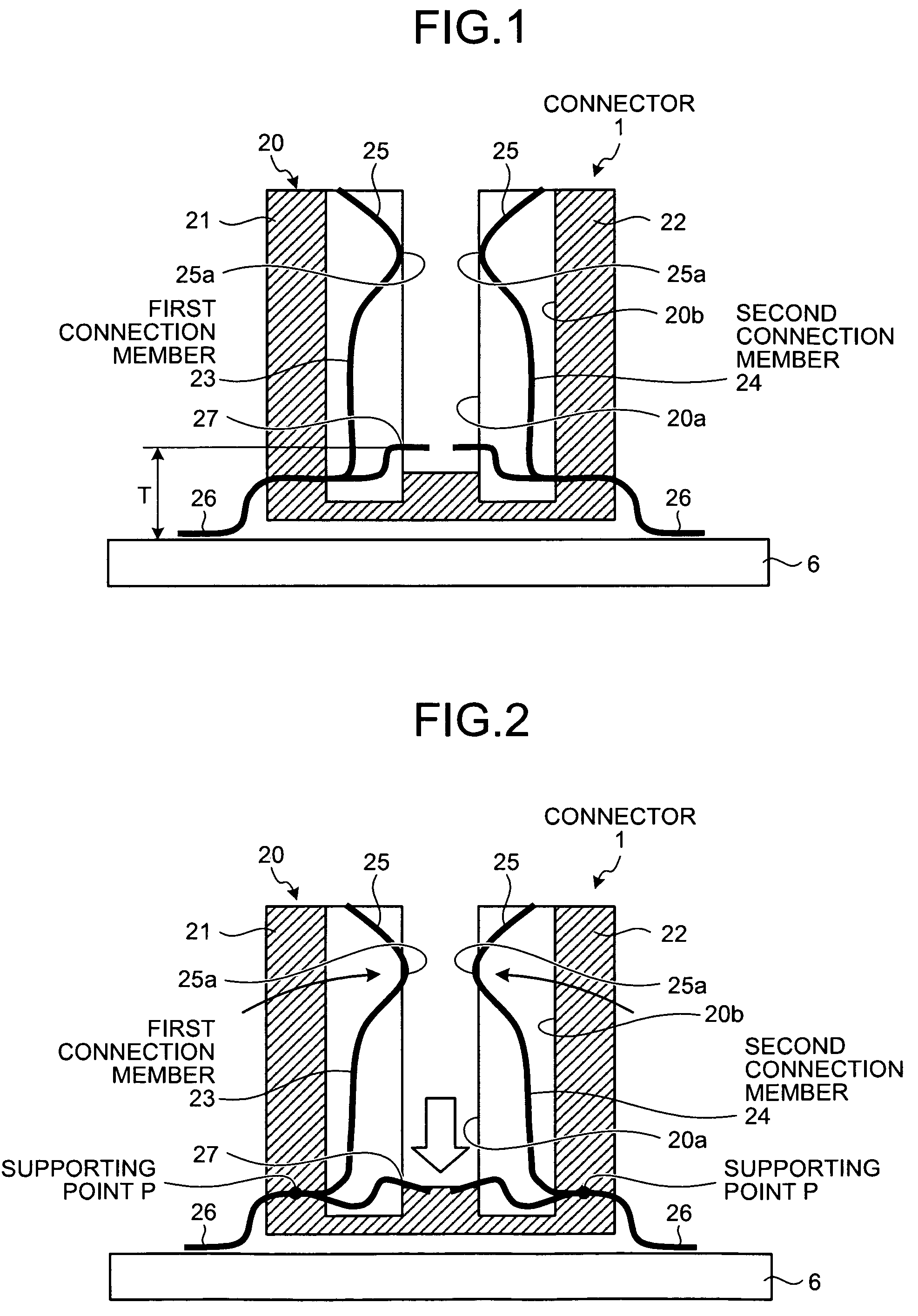 Zero insertion force card edge connector