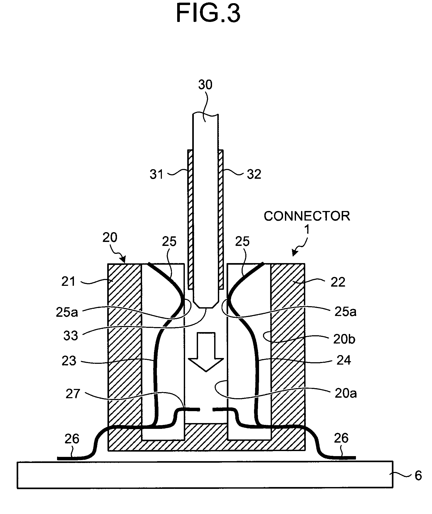 Zero insertion force card edge connector