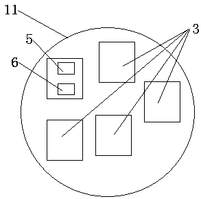 Decentralized rotary type anti-counterfeit label based on dynamic two-dimensional bar code