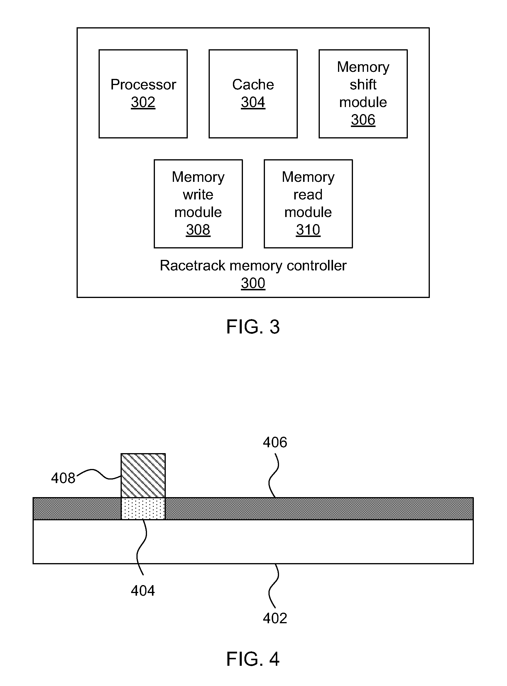 Racetrack memory with low-power write