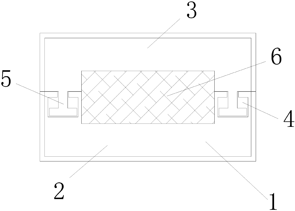 Novel composite material plate