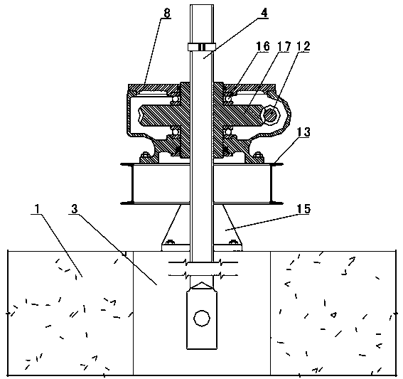 Screw type open-close system for radial gate