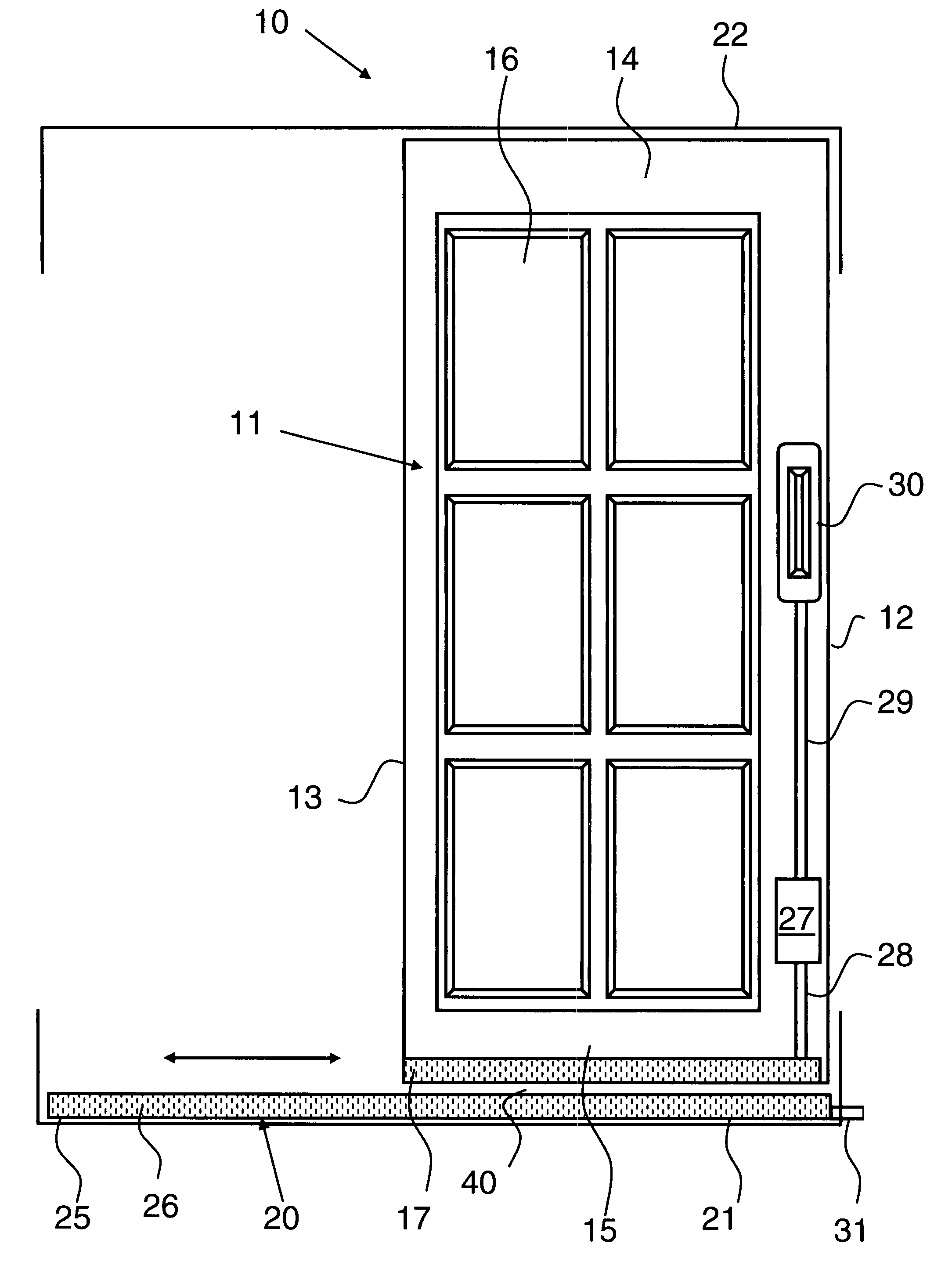 Magnetically supported sliding track system