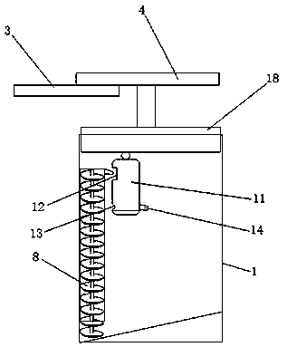 Window glass abrasion-resistance experimental device