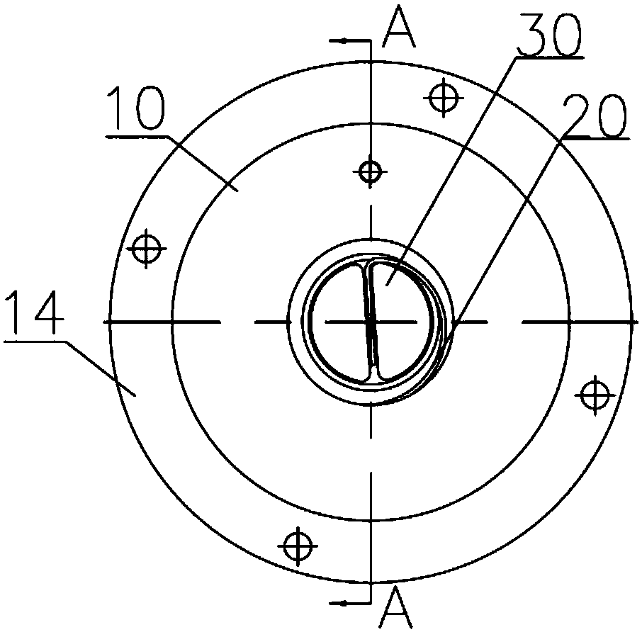 Antenna tilt balancing part, balancing bracket and balancing mechanism containing antenna tilt balancing part