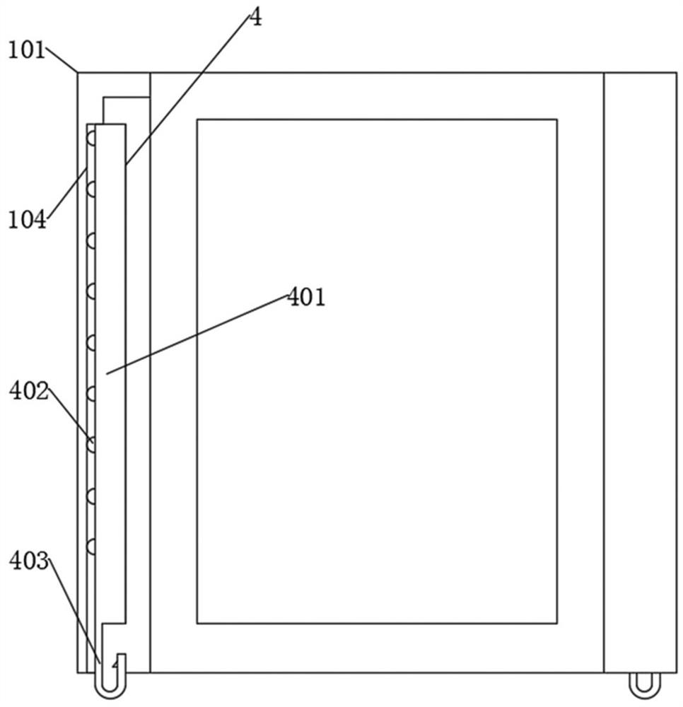 Convenient-to-install heat dissipation power supply box