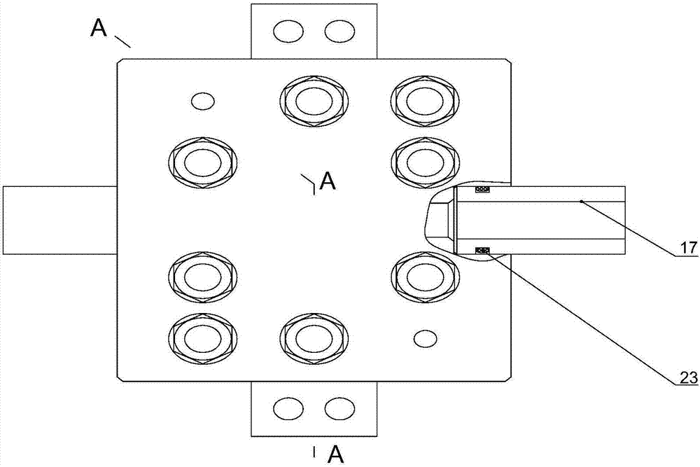 Low-pressure gear pump and underwater vehicle power propelling device