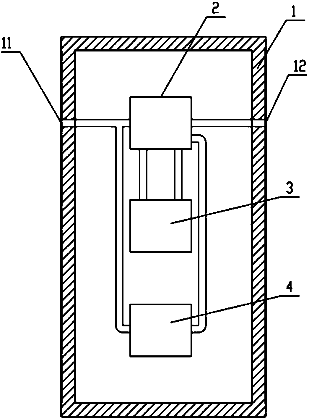 Fishery cultivation water purification device