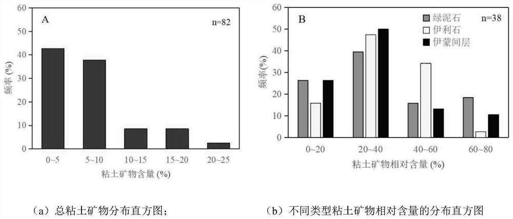 Characterization method for micro-pores in clastic rock reservoir containing chlorite