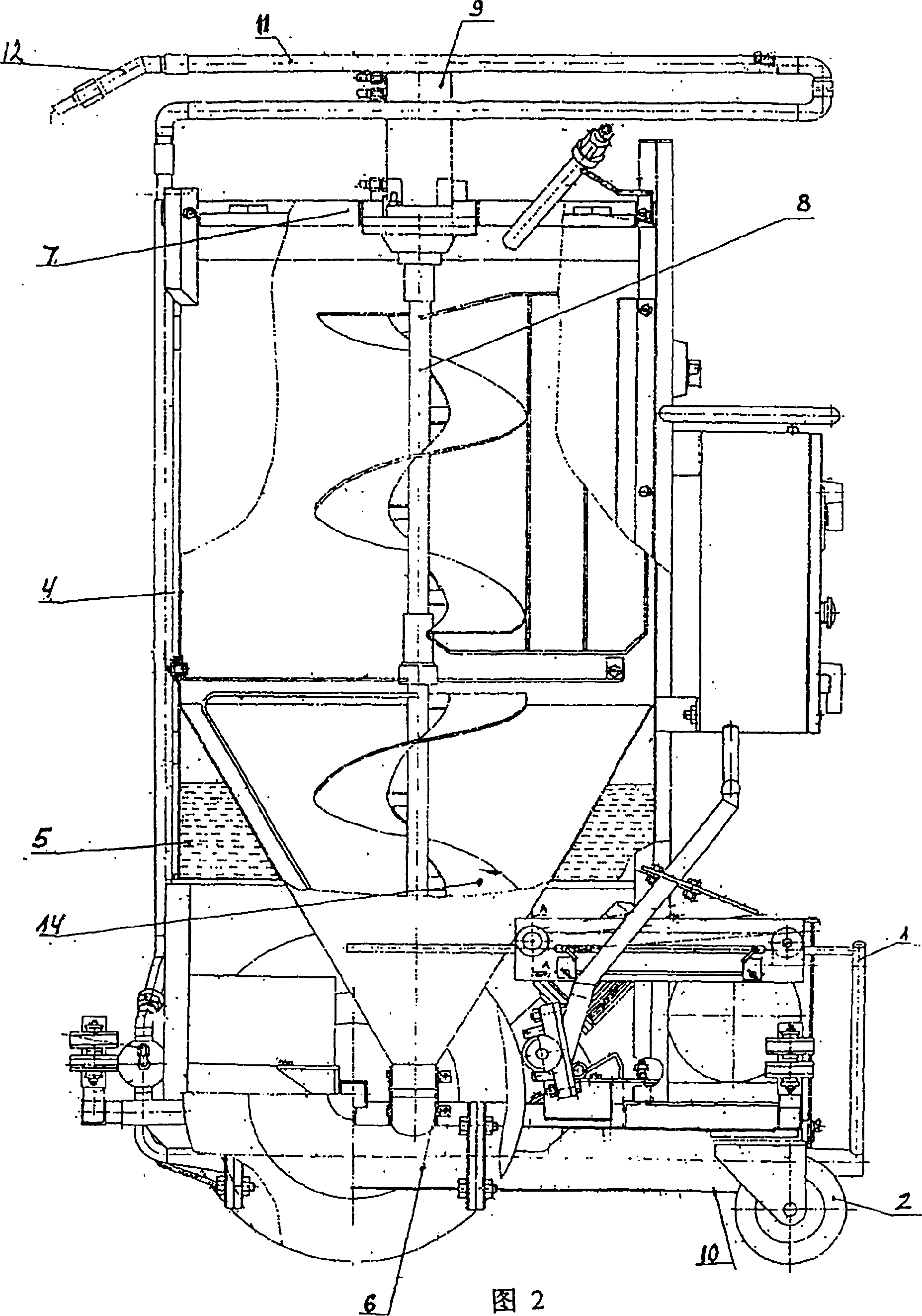 Swimming poultry cramming method and automatic cramming system