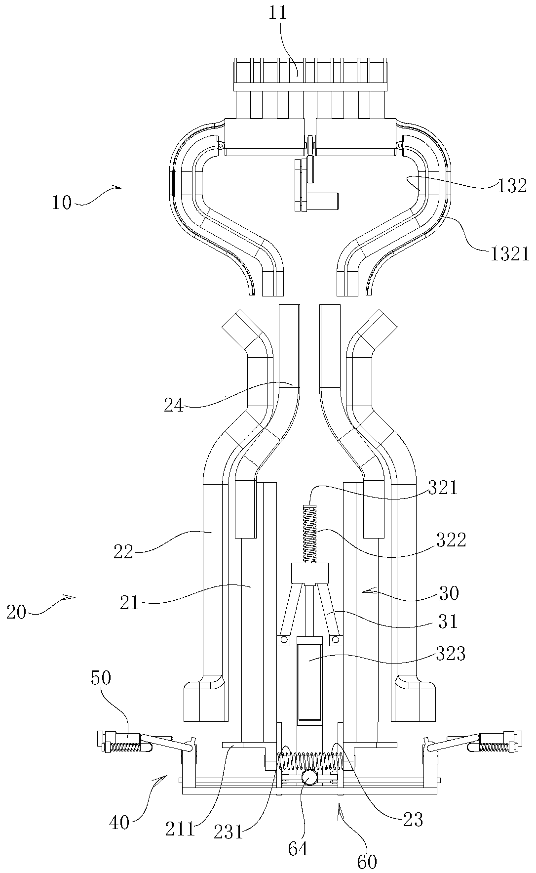 Bearing pedestal machining method