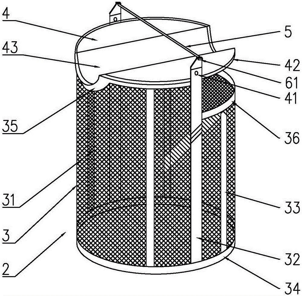 Rainwater split-flow sewage interception well