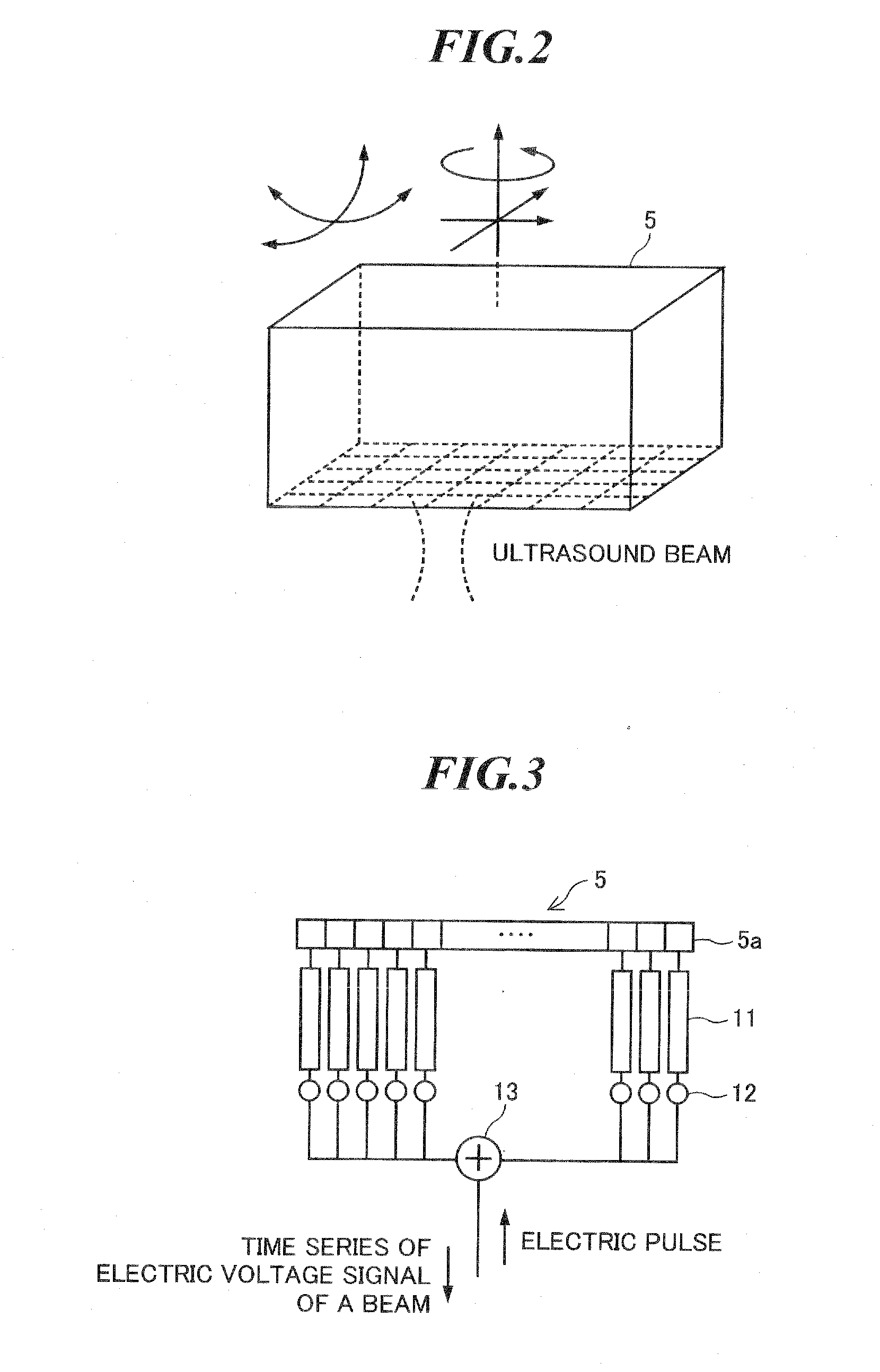 Displacement measurement method and apparatus, and ultrasonic diagnostic apparatus