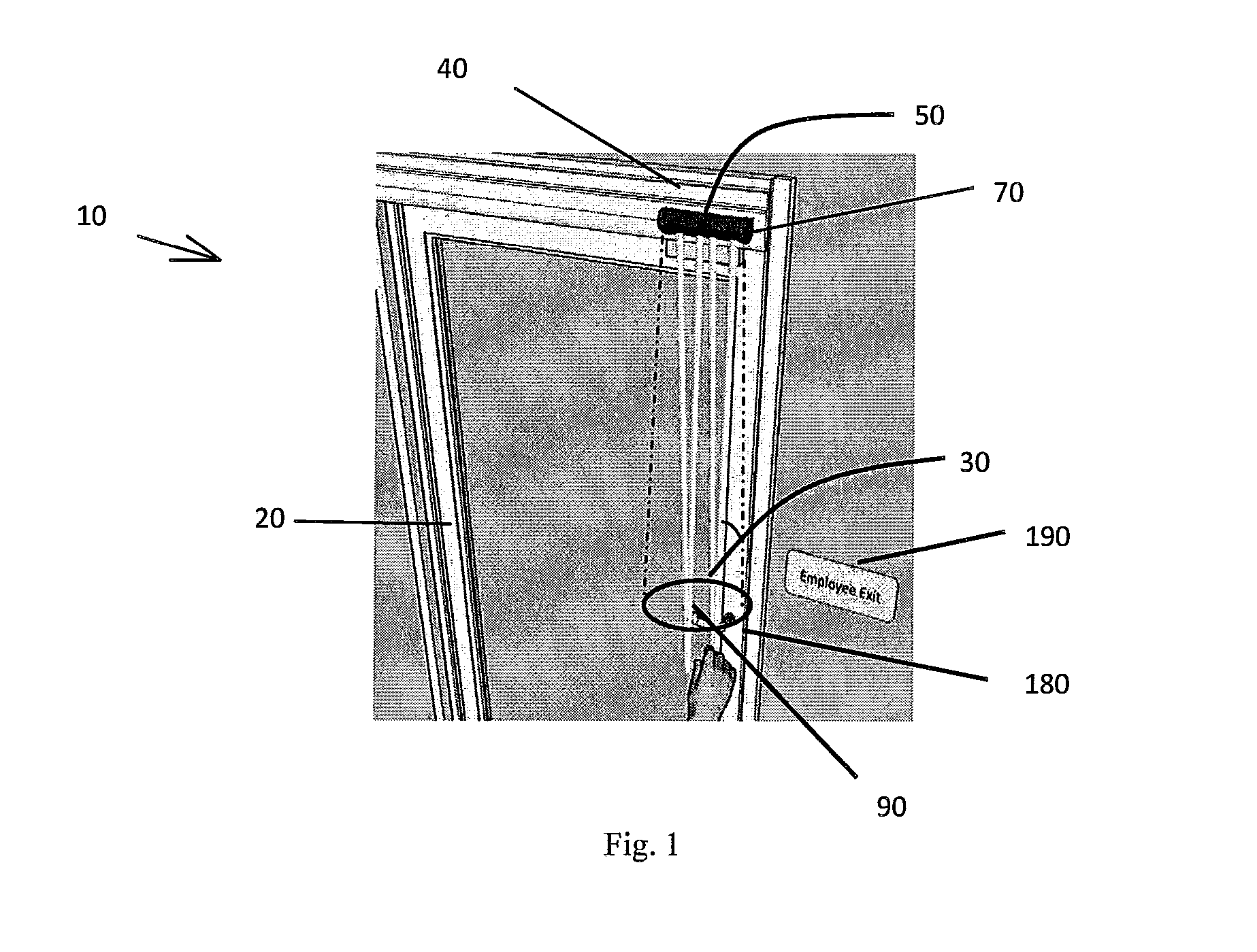 Method and device to securely open and close a passageway or access point