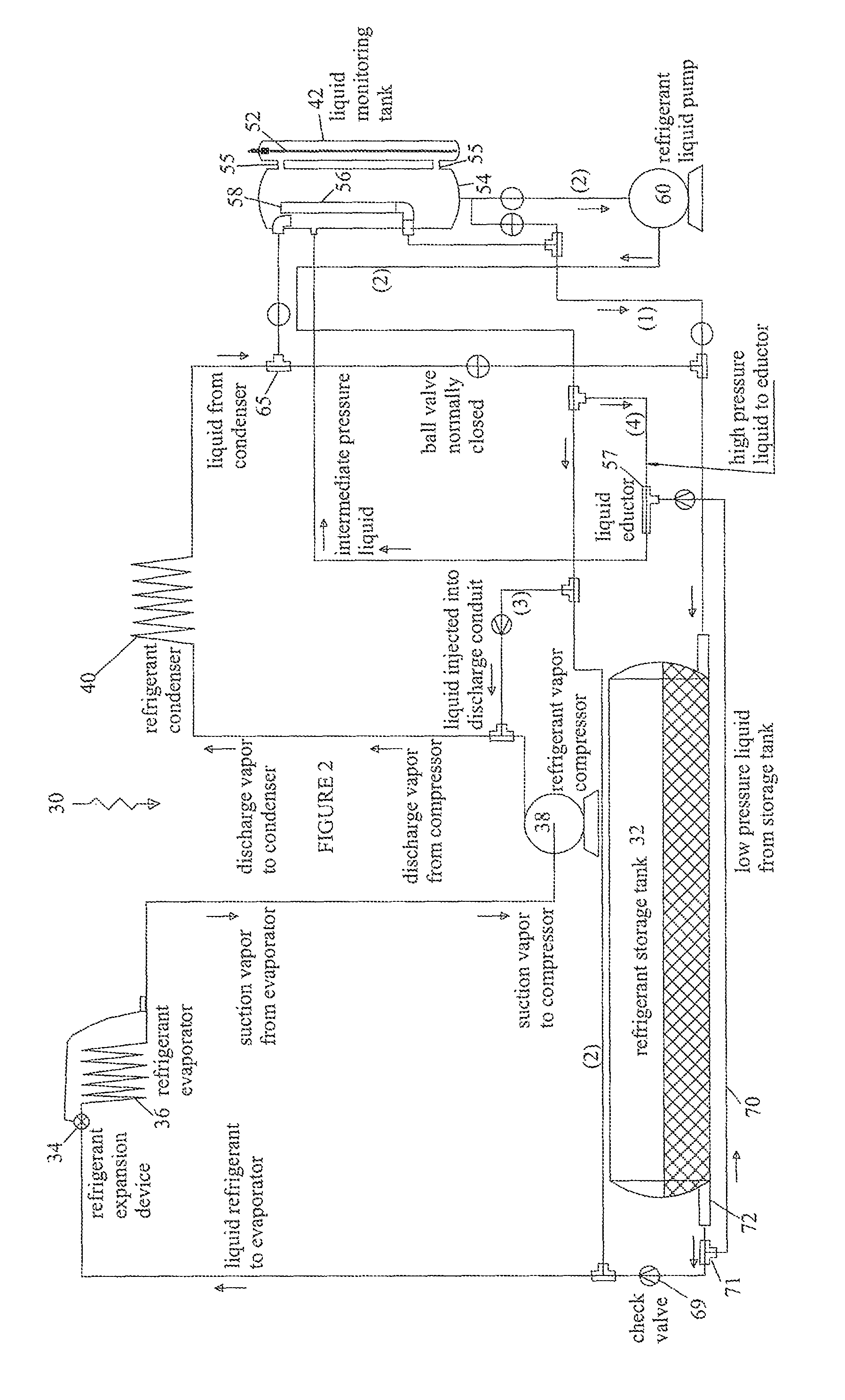 Apparatus for improving refrigeration capacity