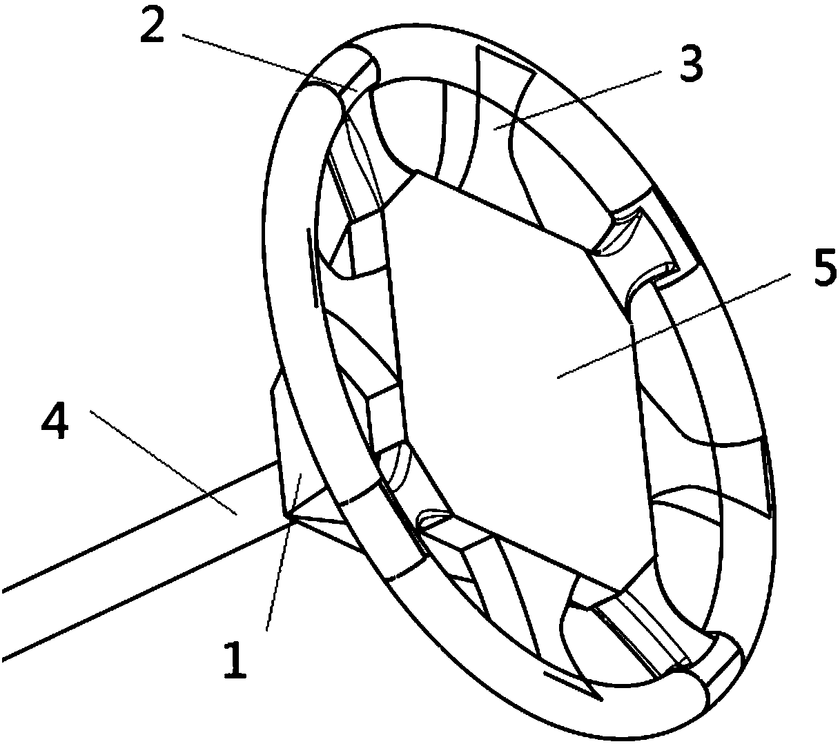 Concealable type steering wheel