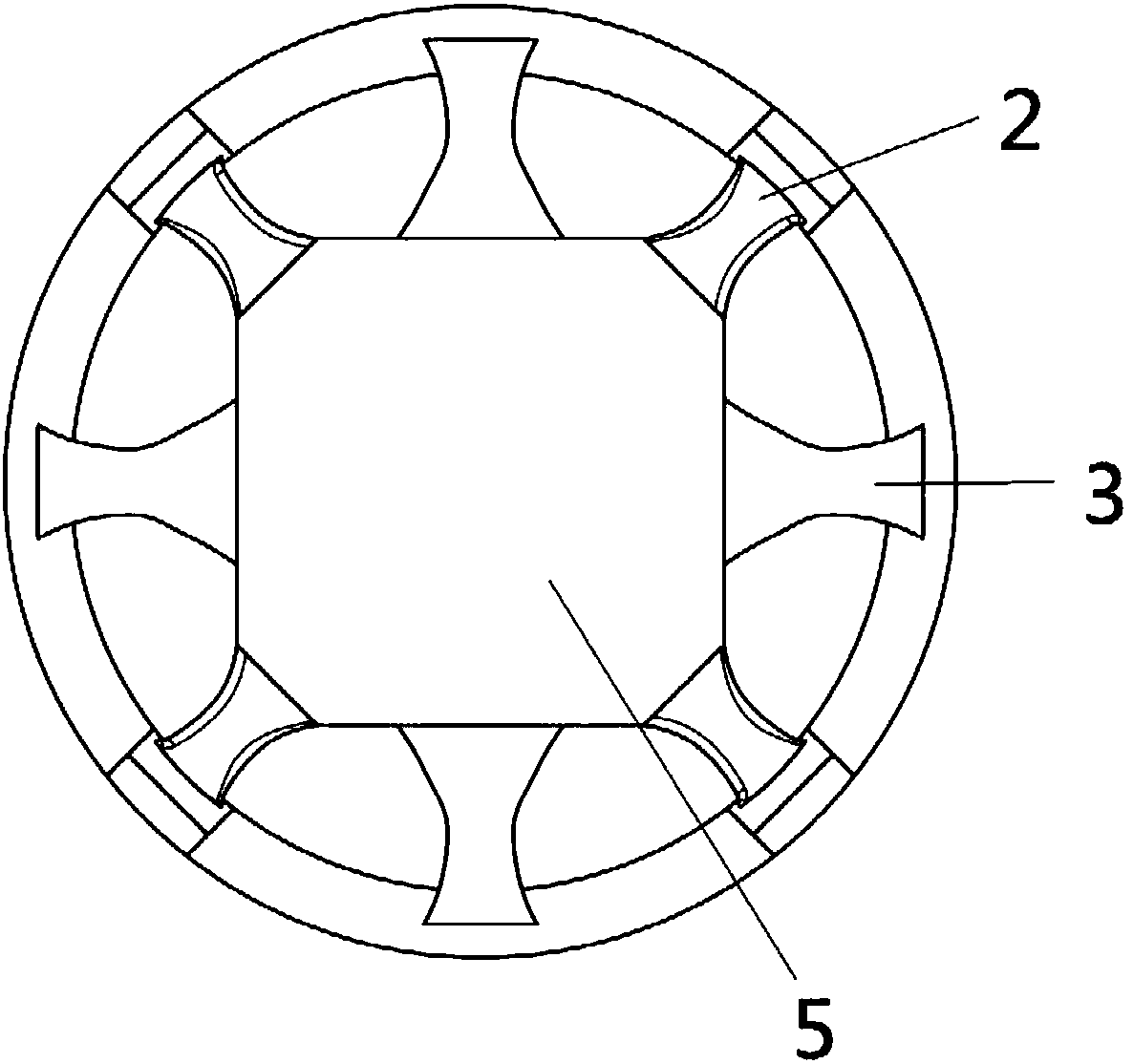 Concealable type steering wheel