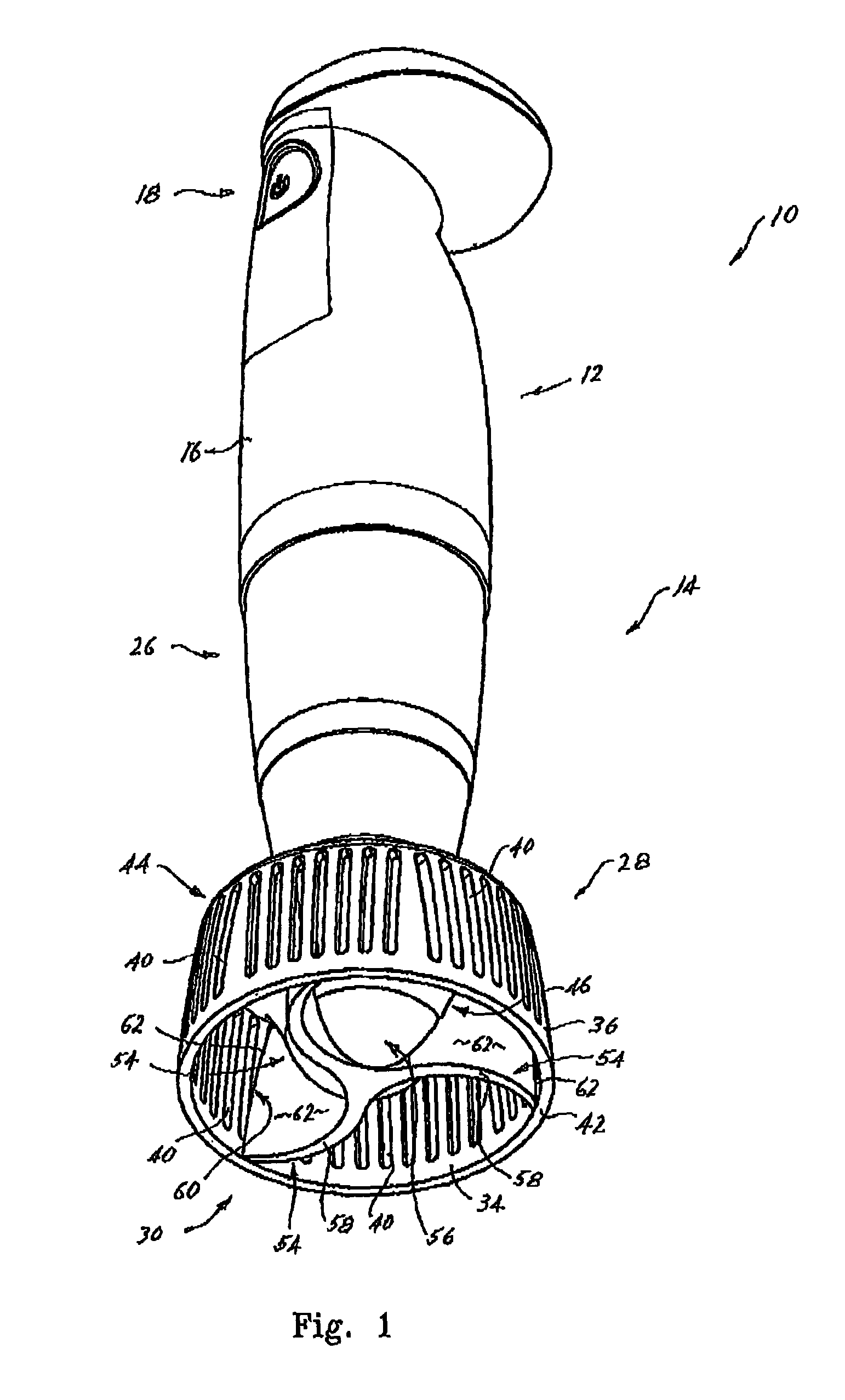 Hand held masher device