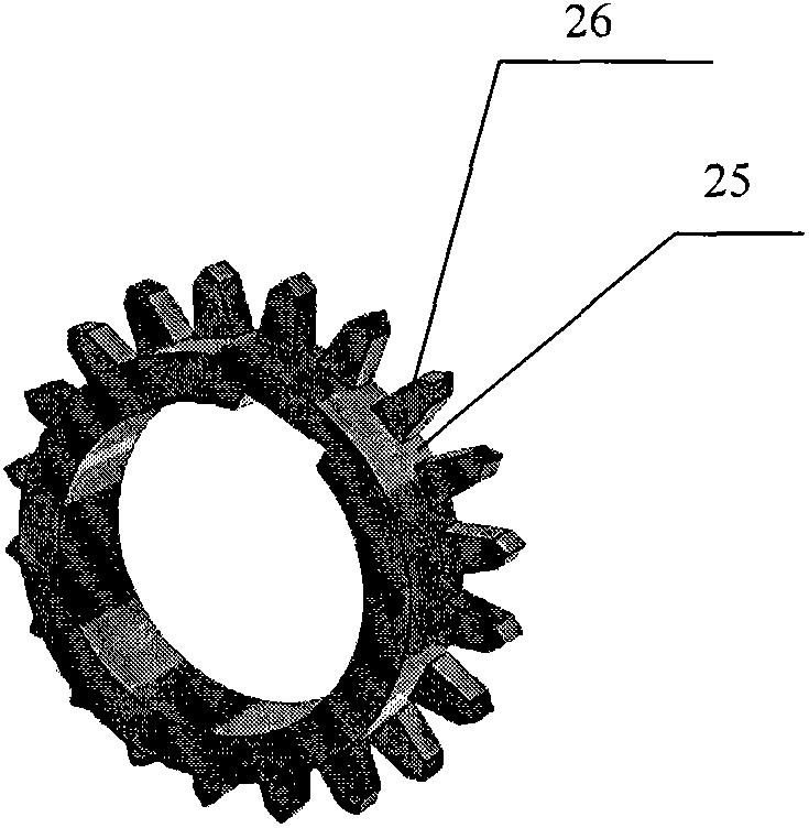 Grinding gear, grinding device and grinder