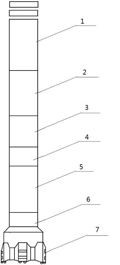 Self-excited resonance drilling device and drilling method thereof