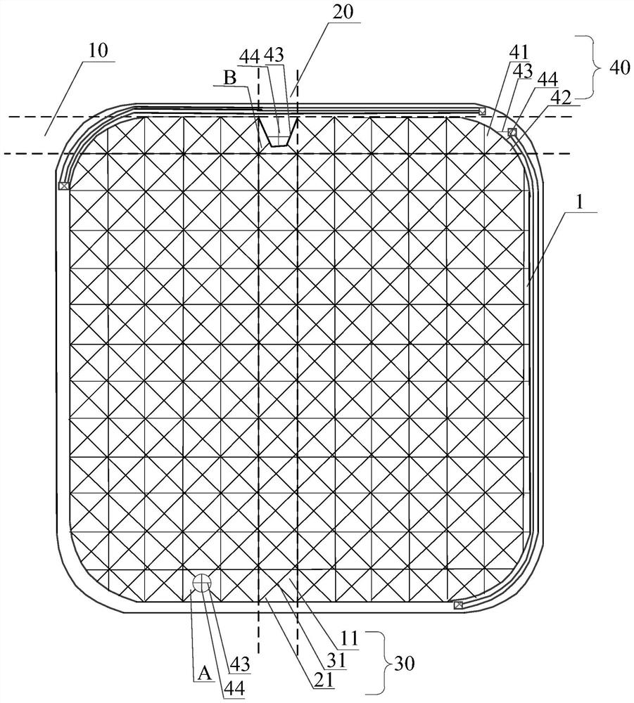 A touch display panel and a touch display device