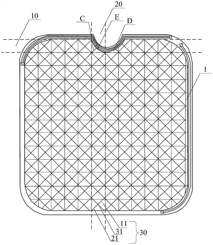 A touch display panel and a touch display device