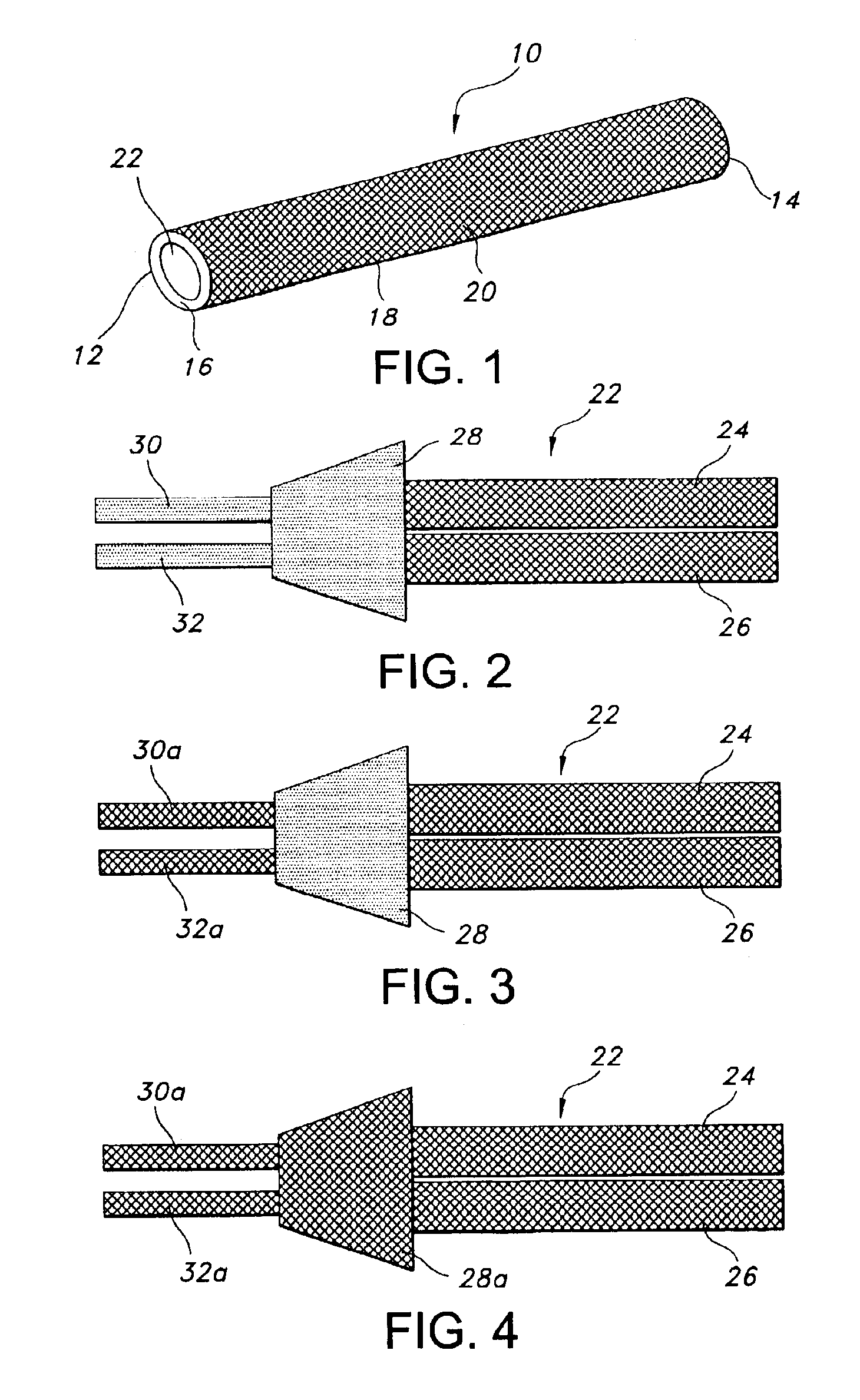 Intraluminally placeable textile catheter, drain and stent