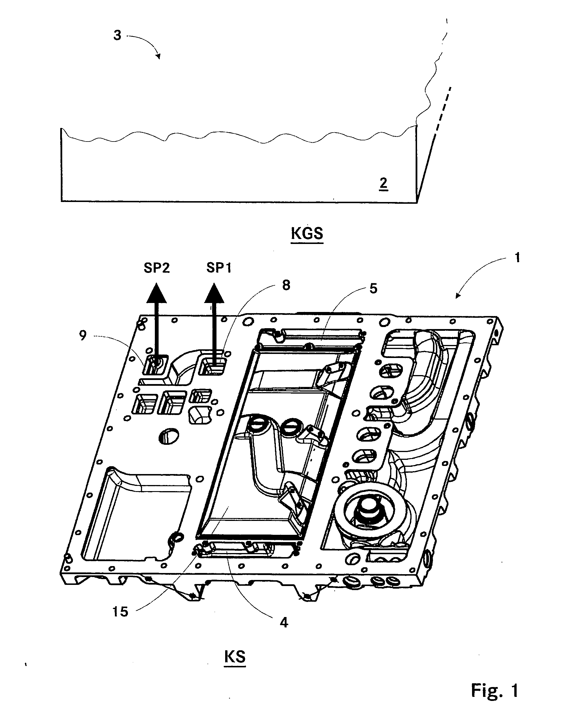 Cover plate for a crank case